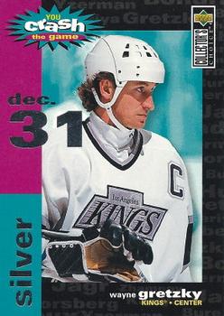 1995-96 Collector's Choice - You Crash the Game Silver #C3 Wayne Gretzky Front