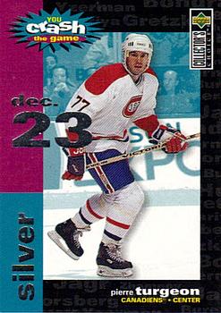 1995-96 Collector's Choice - You Crash the Game Silver #C15 Pierre Turgeon Front