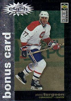 1995-96 Collector's Choice - You Crash the Game Silver Bonus #C15 Pierre Turgeon Front