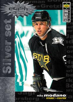 1995-96 Collector's Choice - You Crash the Game Silver Exchange #C16 Mike Modano Front