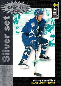 1995-96 Collector's Choice - You Crash the Game Silver Exchange #C30 Mats Sundin Front