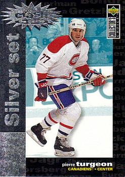 1995-96 Collector's Choice - You Crash the Game Silver Exchange #C15 Pierre Turgeon Front