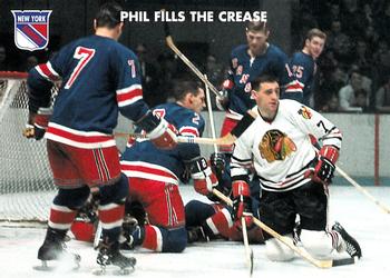 1995-96 Parkhurst 1966-67 #138 Phil Fills The Crease Front