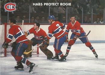 1995-96 Parkhurst 1966-67 #137 Habs Protect Rogie Front