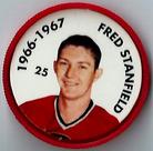 1995-96 Parkhurst 1966-67 - Coins #25 Fred Stanfield Front