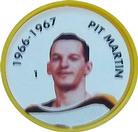 1995-96 Parkhurst 1966-67 - Coins #1 Pit Martin Front