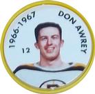 1995-96 Parkhurst 1966-67 - Coins #12 Don Awrey Front