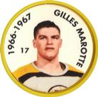 1995-96 Parkhurst 1966-67 - Coins #17 Gilles Marotte Front