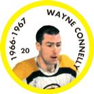 1995-96 Parkhurst 1966-67 - Coins #20 Wayne Connelly Front