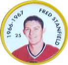 1995-96 Parkhurst 1966-67 - Coins #25 Fred Stanfield Front
