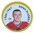 1995-96 Parkhurst 1966-67 - Coins #39 Denis DeJordy Front