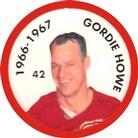 1995-96 Parkhurst 1966-67 - Coins #42 Gordie Howe Front