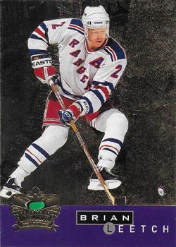 1995-96 Parkhurst International - Crown Collection Gold (Series 2) #14 Brian Leetch Front