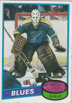1980-81 Topps #31 Mike Liut Front
