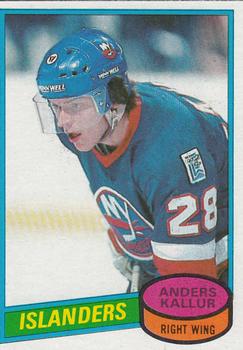 1980-81 Topps #156 Anders Kallur Front