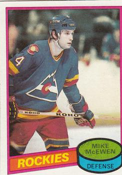 1980-81 Topps #185 Mike McEwen Front