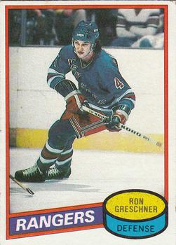 1980-81 Topps #248 Ron Greschner Front