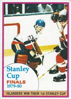 1980-81 Topps #264 Stanley Cup Finals Front