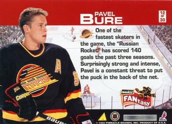 1995-96 Pinnacle - FANtasy #12 Pavel Bure Back