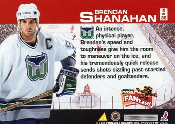1995-96 Pinnacle - FANtasy #6 Brendan Shanahan Back