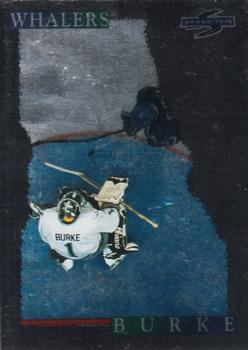 1995-96 Score - Black Ice #32 Sean Burke Front