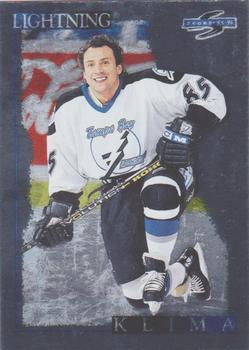1995-96 Score - Black Ice #65 Petr Klima Front