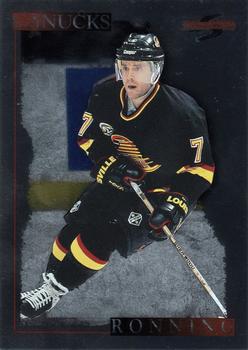 1995-96 Score - Black Ice #75 Cliff Ronning Front
