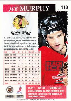 1995-96 Score - Black Ice #110 Joe Murphy Back