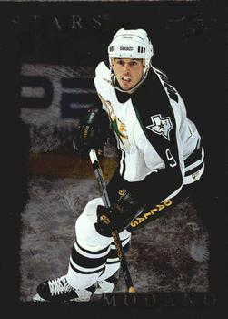 1995-96 Score - Black Ice #120 Mike Modano Front