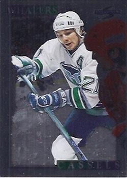 1995-96 Score - Black Ice #136 Andrew Cassels Front