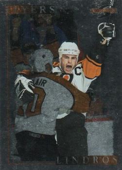 1995-96 Score - Black Ice #150 Eric Lindros Front