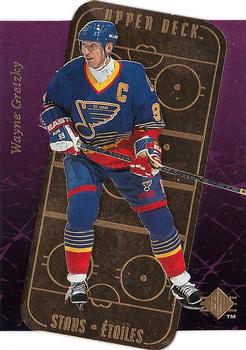 1995-96 SP - Stars / Etoiles Gold #E17 Wayne Gretzky Front