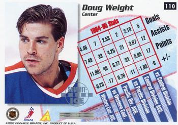 1995-96 Summit - Ice #110 Doug Weight Back
