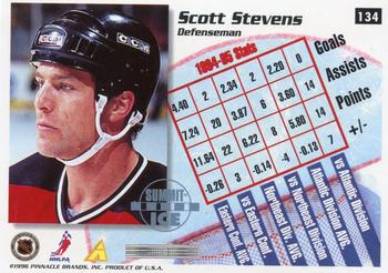 1995-96 Summit - Ice #134 Scott Stevens Back