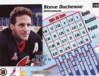1995-96 Summit - Ice #145 Steve Duchesne Back