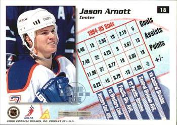 1995-96 Summit - Ice #18 Jason Arnott Back