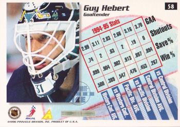1995-96 Summit - Ice #58 Guy Hebert Back