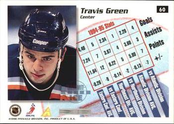 1995-96 Summit - Ice #60 Travis Green Back