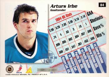 1995-96 Summit - Ice #84 Arturs Irbe Back