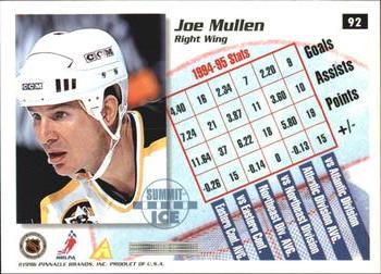 1995-96 Summit - Ice #92 Joe Mullen Back