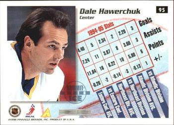 1995-96 Summit - Ice #95 Dale Hawerchuk Back