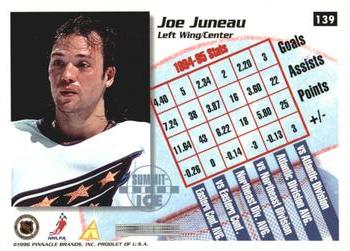 1995-96 Summit - Ice #139 Joe Juneau Back