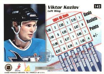 1995-96 Summit - Ice #142 Viktor Kozlov Back