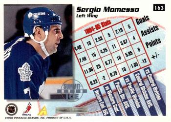 1995-96 Summit - Ice #163 Sergio Momesso Back