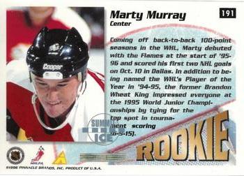 1995-96 Summit - Ice #191 Marty Murray Back