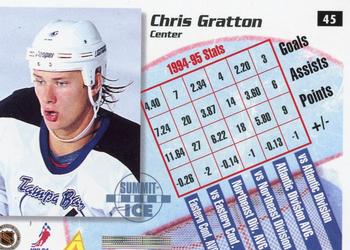 1995-96 Summit - Ice #45 Chris Gratton Back