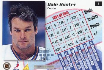 1995-96 Summit - Ice #5 Dale Hunter Back