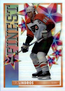 1995-96 Topps - Mystery Finest Refractors #M4 Eric Lindros Front