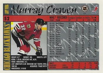 1995-96 Topps - O-Pee-Chee #52 Murray Craven Back