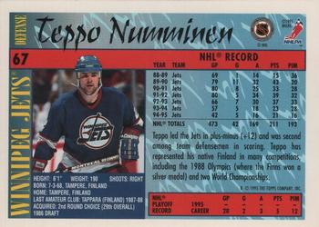 1995-96 Topps - O-Pee-Chee #67 Teppo Numminen Back